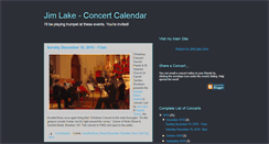 Desktop Screenshot of events.jimlake.com